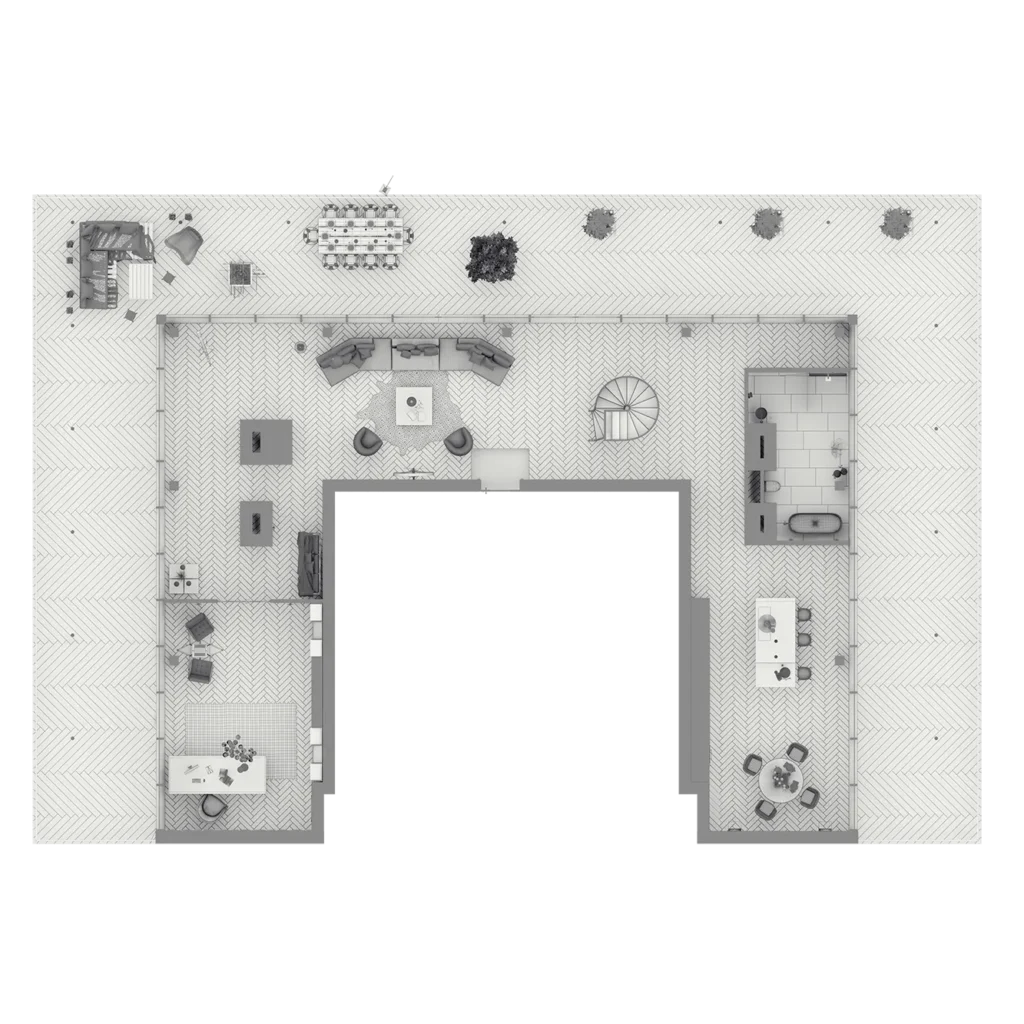 p11-01 - Living Night11 - Plan parter